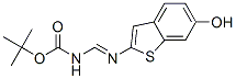 N-[(6-羟基苯并[b]噻吩)脒甲基]-氨基甲酸-1,1-二甲基乙酯结构式_947590-65-0结构式