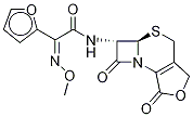 (alphaZ)-alpha-(甲氧基亚胺)-N-[(5aR,6R)-1,4,5a,6-四氢-1,7-二氧代-3H,7H-氮杂环丁烷并[2,1-b]呋喃并[3,4-d][1,3]噻嗪-6-基]-2-呋喃乙酰胺结构式_947723-87-7结构式