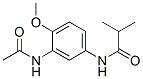 Propanamide, n-[3-(acetylamino)-4-methoxyphenyl]-2-methyl- Structure,947891-86-3Structure