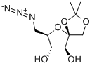 5-叠氮基-5-脱氧-1,2-o-异亚丙基-beta-D-果糖结构式_94801-01-1结构式