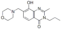 4(3H)-quinazolinone, 8-hydroxy-2-methyl-7-(morpholinomethyl)-3-propyl-(7ci) Structure,94803-92-6Structure