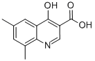 6,8-Dimethyl-4-hydroxyquinoline-3-carboxylic acid Structure,948288-96-8Structure