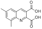 6,8-Dimethylquinoline-2,3-dicarboxylic acid Structure,948289-02-9Structure