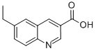 6-Ethylquinoline-3-carboxylic acid Structure,948289-98-3Structure