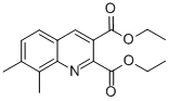 7,8-Dimethylquinoline-2,3-dicarboxylic acid diethyl ester Structure,948290-10-6Structure