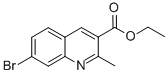 Ethyl 7-bromo-2-methylquinoline-3-carboxylate Structure,948290-16-2Structure