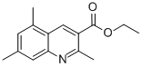 2,5,7-Trimethylquinoline-3-carboxylic acid ethyl ester Structure,948291-02-9Structure