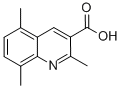 2,5,8-Trimethylquinoline-3-carboxylic acid Structure,948291-16-5Structure