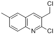 2-Chloro-3-(chloromethyl)-6-methylquinoline Structure,948291-18-7Structure