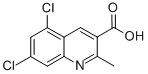 5,7-Dichloro-2-methylquinoline-3-carboxylic acid Structure,948293-69-4Structure