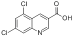 5,7-Dichloroquinoline-3-carboxylic acid Structure,948293-83-2Structure