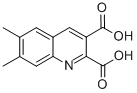 6,7-Dimethylquinoline-2,3-dicarboxylic acid Structure,948294-45-9Structure