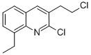 2-Chloro-3-(2-chloroethyl)-8-ethylquinoline Structure,948294-57-3Structure