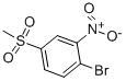 2-Bromo-5-methylsulfonylnitrobenzene Structure,94832-06-1Structure