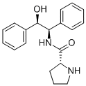 (R)-n-((1r,2r)-2-羟基-1,2-二苯基乙基)吡咯烷-2-羧酰胺结构式_948594-97-6结构式