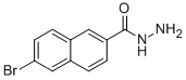 6-Bromo-2-naphthohydrazide Structure,948859-96-9Structure