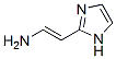 Ethenamine, 2-(1h-imidazol-2-yl)-Structure,948905-45-1Structure Ethenamine, 2-(1h-imidazol-2-yl)- Structure,948905-45-1Structure