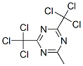 1,3,5-Triazine, 2-methyl-4,6-bis(trichloromethyl)- Structure,949-42-8Structure