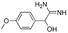 Benzeneethanimidamide,-alpha--hydroxy-4-methoxy- Structure,94931-35-8Structure