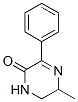 2(1H)-pyrazinone,5,6-dihydro-5(or6)-methyl-3-phenyl-(7ci) Structure,94934-44-8Structure