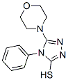 5-Morpholin-4-yl-4-phenyl-4h-1,2,4-triazole-3-thiol Structure,94971-19-4Structure