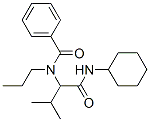 Benzamide, n-[1-[(cyclohexylamino)carbonyl]-2-methylpropyl]-n-propyl-(9ci) Structure,94999-82-3Structure