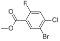 5-Bromo-4-chloro-2-fluoro-benzoic acid methyl ester Structure,951884-02-9Structure