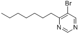 5-Bromo-4-heptylpyrimidine Structure,951884-44-9Structure