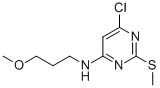 4-Chloro-6-(3-methoxypropylamino)-2-methylthiopyrimidine Structure,951884-56-3Structure