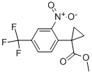 Methyl 1-(2-nitro-4-trifluoromethylphenyl)cyclopropanecarboxylate Structure,951885-67-9Structure