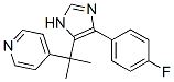 Pyridine, 4-[1-[4-(4-fluorophenyl)-1h-imidazol-5-yl]-1-methylethyl]- Structure,951925-52-3Structure