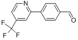 4-[4-(Trifluoromethyl)-2-pyridinyl]-benzenecarbaldehyde Structure,952182-74-0Structure