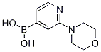 Boronic acid, B-[2-(4-morpholinyl)-4-pyridinyl]- Structure,952206-85-8Structure