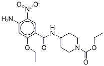 4-[(4-氨基-2-乙氧基-5-硝基苯甲酰基)氨基]-1-哌啶羧酸乙酯结构式_952309-99-8结构式