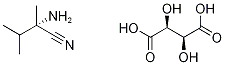 (2S)-2-amino-2,3-dimethyl-butanenitrile d-(-)-tartaric acid Structure,952577-53-6Structure