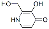 4(1H)-pyridinone, 3-hydroxy-2-(hydroxymethyl)-(9ci) Structure,95264-56-5Structure