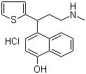 4-3-(Methylamino)-1-(2-thienyl)propyl-1-naphthalenol hydrochloride Structure,953028-76-7Structure