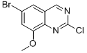 6-Bromo-2-chloro-8-methoxyquinazoline Structure,953039-14-0Structure