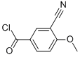 (9ci)-3-氰基-4-甲氧基-苯甲酰氯结构式_95383-40-7结构式