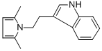 3-[2-(2,5-Dimethyl-1H-pyrrol-1-yl)ethyl]-1H-indole Structure,95399-28-3Structure