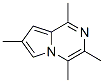 (9CI)-1,3,4,7-四甲基-吡咯并[1,2-a]吡嗪结构式_95407-86-6结构式