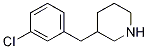 3-(3-Chloro-benzyl)-piperidine Structure,954220-38-3Structure