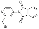 2-Bromomethyl-4-phthalimido-pyridine Structure,954240-70-1Structure