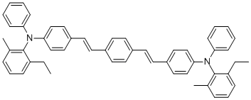 N-(4-((1e,22e)-4-((e)-4-((2-ethyl-6-tolyl)(phenyl)amino)styryl)styryl)phenyl)-n-(2-ethyl-6-tolyl)benzenamine Structure,954497-18-8Structure