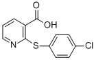 2-(4-Chlorophenylthio)nicotinic acid Structure,955-54-4Structure