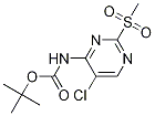 Tert-butyl (5-chloro-2-(methylsulfonyl)pyrimidin-4-yl)carbamate Structure,955112-59-1Structure