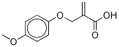 2-[(4-Methoxyphenoxy)methyl]-2-propenoic acid Structure,95532-63-1Structure