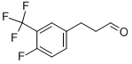 3-(4-Fluoro-3-trifluoromethyl-phenyl)propionaldehyde Structure,955403-54-0Structure