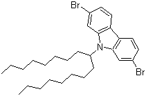 2,7-Dibromo-9-(heptadecan-9-yl)-9h-carbazole Structure,955964-73-5Structure