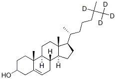 胆固醇-D4结构式_956029-28-0结构式